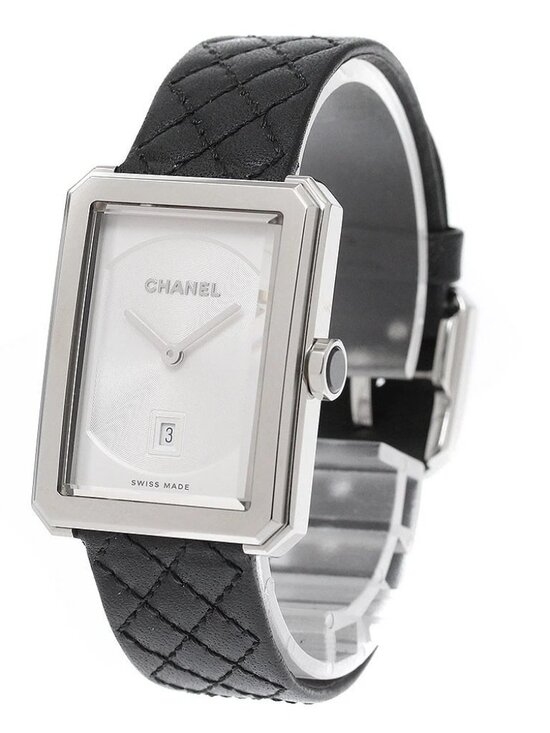 CHANEL boy friend H6954 Date white Dial Quartz Ladies Watch_951138 main image 5